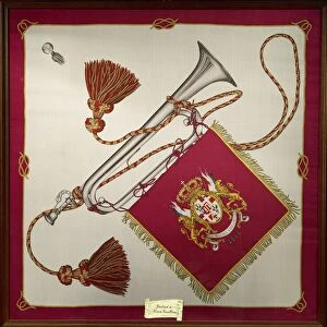 Italy, Scarf of the Regiment of the Nice Cavalry