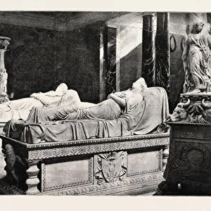 The Mausoleum, Charlottenburg, the Death of the Late Emperor William, Germany, 1888