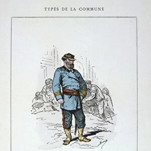 Paris Commune 26 March-28 May 1871. Commune types: Commandant and engineer of barricades