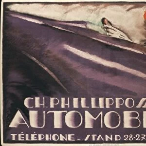 Phillippossian, by Charles Loupot (1892-1962), poster, 1920