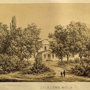 Poland, Zelazowa-Wola, Manor-house of Count Skarbek, birthplace of the composer Frederic Chopin (1810-1849)