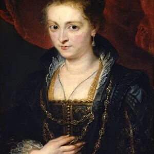 Portrait of Suzanne Fourment. Suzanne Fourment (1599-1643) sister of Helena Fourment