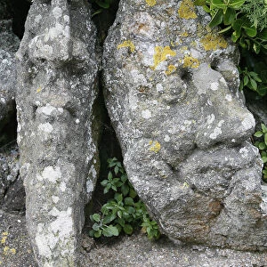 Rock sculpted by l abbate Fourate