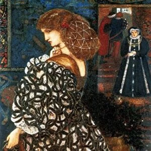 Sir Edward Burne-Jones (1833-1898) Sidonia Von Bork, based on the 1849 gothic novel