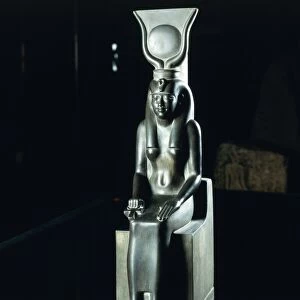 Statue of goddess Isis from Saqqara