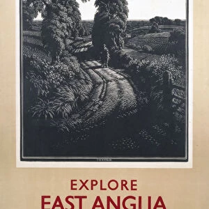 Explore East Anglia, LNER poster, 1923-1947