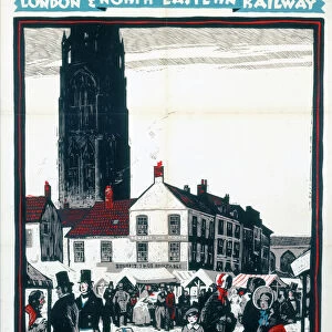 Old World Market Places - Boston, LNER poster, 1932