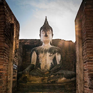 Buddha statue of Sukhothai, Thailand