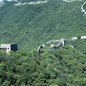 China Great Wall in fall season