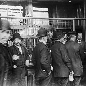 Klondike Gold Prospectors At Opening Of US Assay Office In Seattle