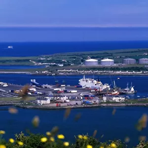 Larne Harbour ferry terminals, County Antrim, Northern Ireland