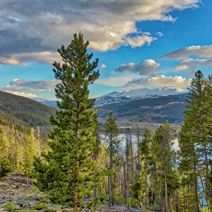 Mountain landscape, Breckenridge, Colorado, USA