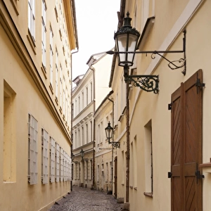 Pedestrian walkway - Prague, Czech Republic
