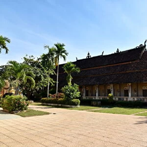 Wat Luang monastery at Pakse Laos