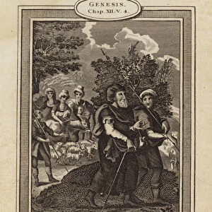 The call of Abraham (engraving)