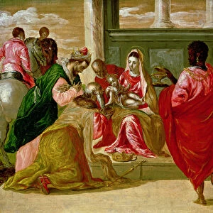 The Adoration of the Magi, 1567-70 (oil on panel)