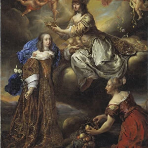 Allegory of Queen Hedvig Eleonora as Minerva, 1654 (oil on canvas)