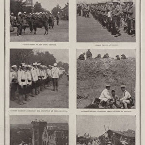 The Anglo-Russian Disagreement, Scenes around Tientsin and Tongku (b / w photo)