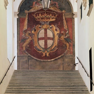 Arms of Republic of Genoa (Fresco, 1638-1639)