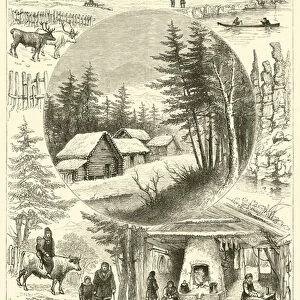Asia, Siberia (engraving)