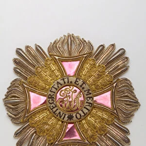 Austria - Order of Leopold: plaque of knight grand cross belonging to Charles Louis