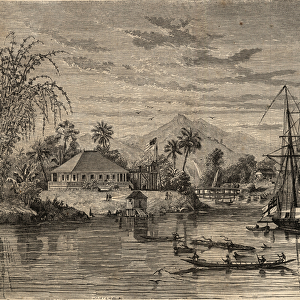 Bangalow, home of Sir James Brooke, known as the Rajah of Sarawak (1803-1868
