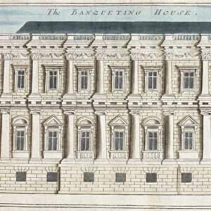 Banqueting House, Whitehall, from A Book of the Prospects of the Remarkable Places in