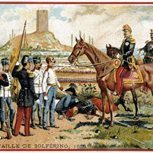 Battle of Solferino: Victory at the Battle of Solferino against the Austrians in 1859