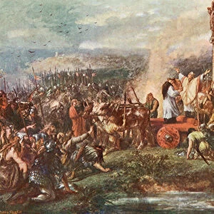 The Battle of the Standard, aka the Battle of Northallerton, 22 August 1138, Cowton