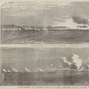 Bombardment of Kinburn (engraving)
