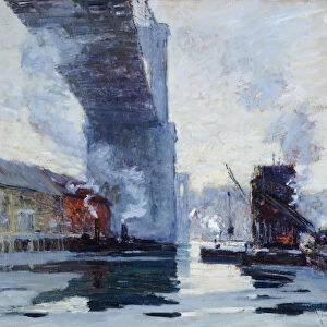 The Bridge, 1914 (oil on canvas)