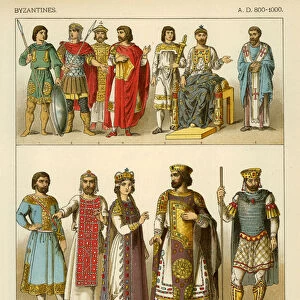 Byzantines Costume 800-1000 AD