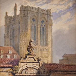 Cathedral, 1800-52 (Watercolour)