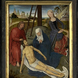 Central panel of the Triptych of Adriaan Reins, 1480 (oil on panel)