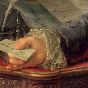 Charles Gravier (1719-87) Count of Vergennes (oil on canvas) (detail of 257923)