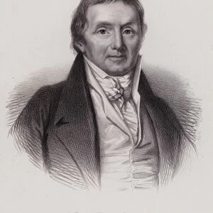 Charles Victor de Bonstetten, Swiss politician and writer (engraving)