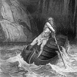 Charon, the Ferryman of Hell, from The Divine Comedy (Inferno) by Dante Alighieri