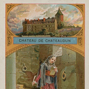 Chateau de Chateaudun (chromolitho)