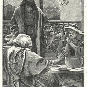Christ at Emmaus (engraving)