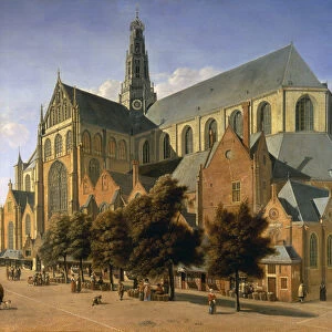 Church of St. Bavo in Haarlem, 1666 (oil on panel)