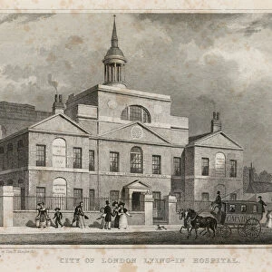 The City of London Lying-in Hospital (engraving)