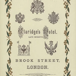 Claridges Hotel (engraving)