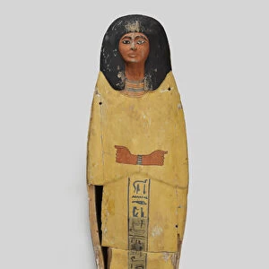 Coffin of Prince Amenemhat (wood, paint, stucco)
