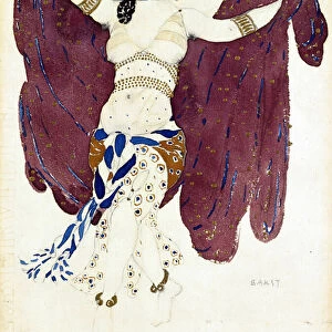 Costume design for the ballet Cleopatra by A. Arensky