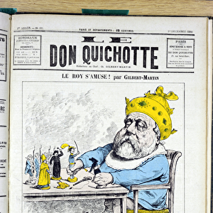 Cover of "Le Don Quixote", number 441, Satirique en Couleurs