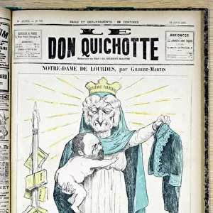 Cover of "Le Don Quixote", number 948, Satirique en Colours