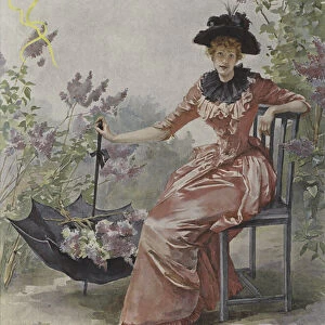 Cover of Le Figaro Illustre, May 1891 (colour litho)