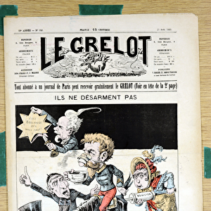 Cover of "Le Grelot", number 959, Satirique en Couleurs
