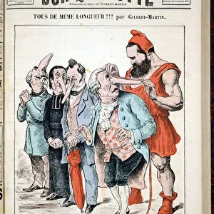 Cover of "The Don Quixote", number 592, Satirical en Colours