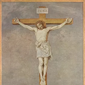 The Crucifixion, illustration from Festkalender published in Leipzig c